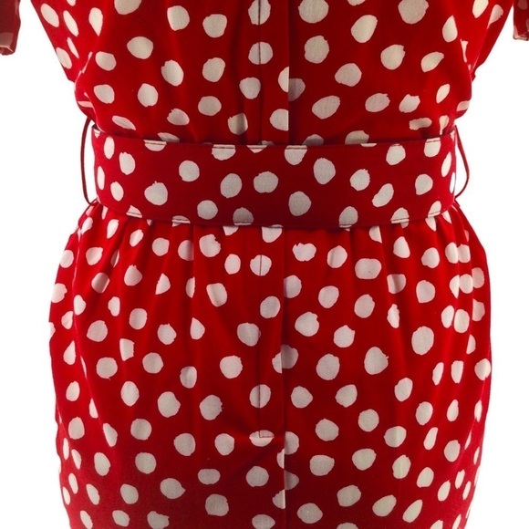 Choon Vintage 1980s red & white polka dot dress - Picture 14 of 16
